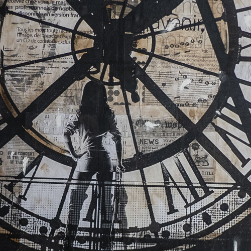 Artista INFINyT Madrid. Obras de arte, hechas de papel tecnica mixta. Retratos